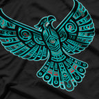 Thunderbird Native American Tribal Art with Powerful Symbolism T-Shirt