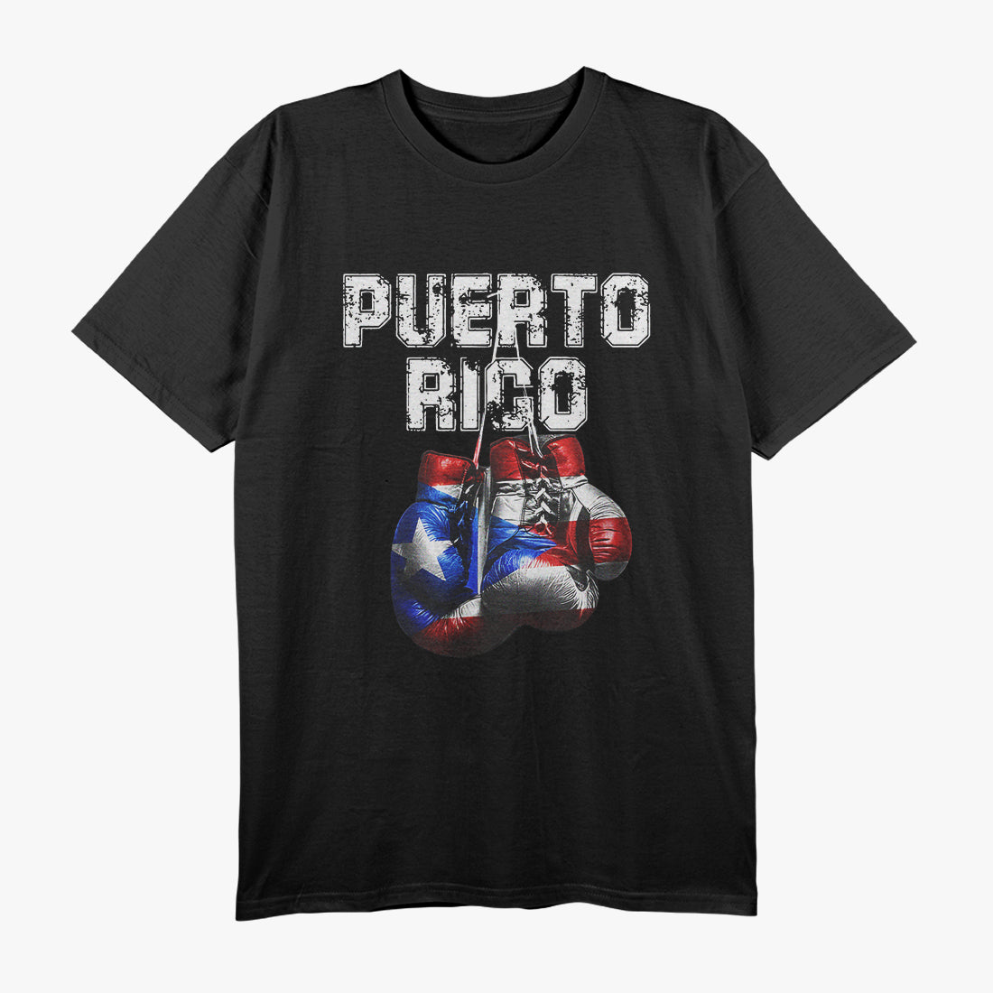 Puerto Rico Boxing Gloves - Show Your Island Pride T-Shirt
