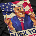 Donald Trump Middle Finger Biden Harris America Republican T-Shirt
