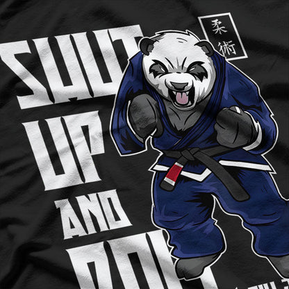 Panda Bjj Brazilian Jiu Jitsu Mma Bjj T-Shirt