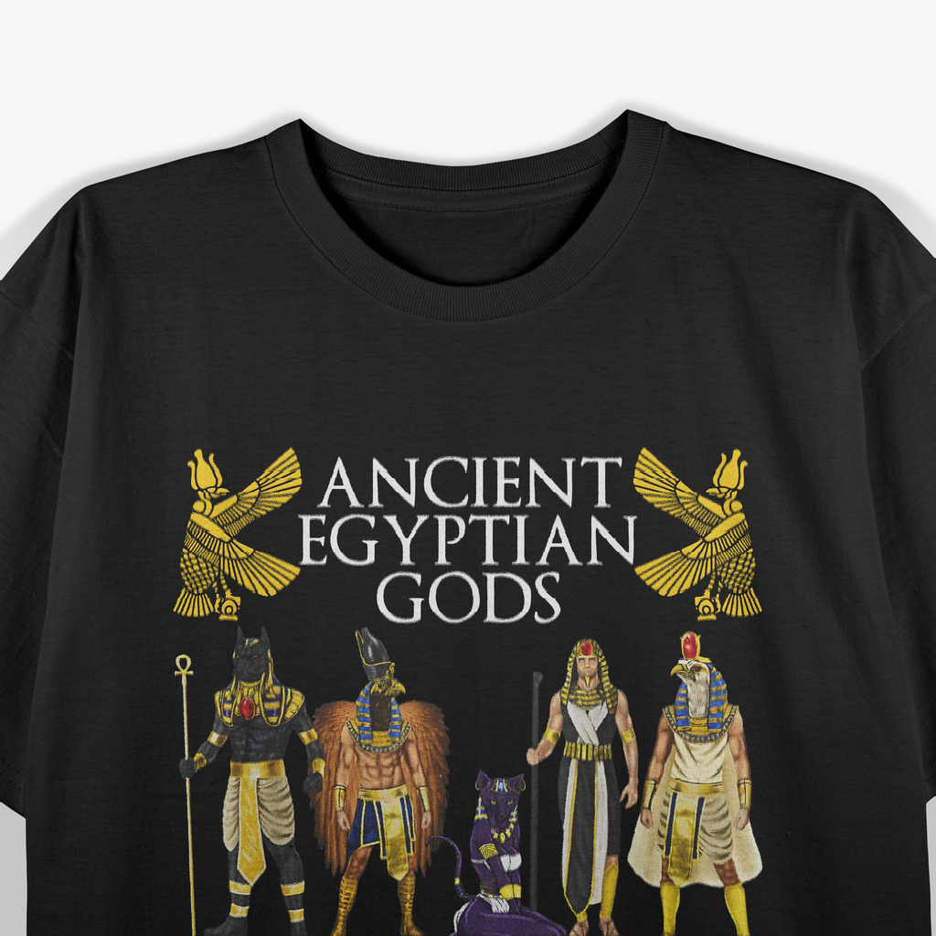 Egyptian Mythologys Ancient Egypt Deity God Anubis T-Shirt
