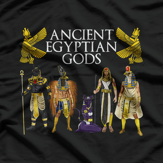 Egyptian Mythologys Ancient Egypt Deity God Anubis T-Shirt