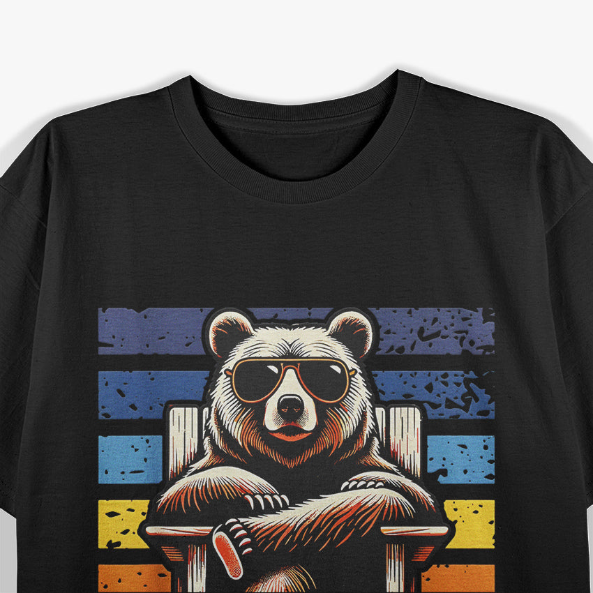 Bear Wearing Sunglasses T-Shirt