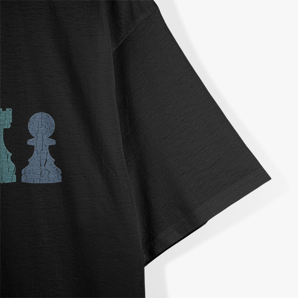 Funny Chess Pieces Board Game Lover Player Themed Chess Gift T-Shirt