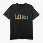 Funny Chess Pieces Board Game Lover Player Themed Chess Gift T-Shirt