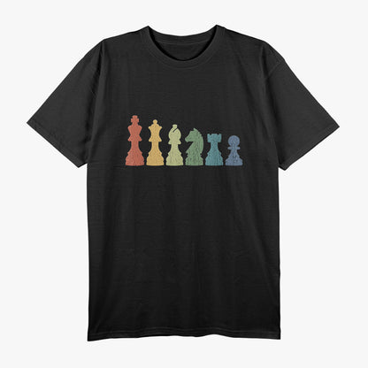 Funny Chess Pieces Board Game Lover Player Themed Chess Gift T-Shirt