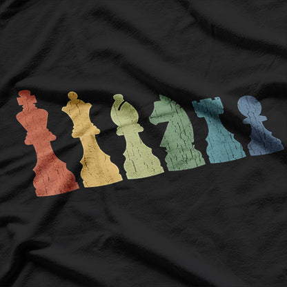 Funny Chess Pieces Board Game Lover Player Themed Chess Gift T-Shirt