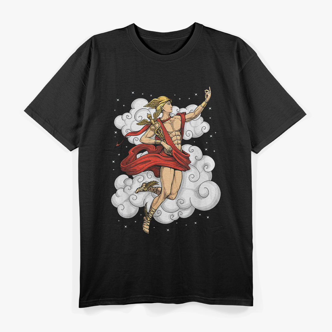 Hermes: Ancient Greek God of Speed, Trade, and Messages T-Shirt