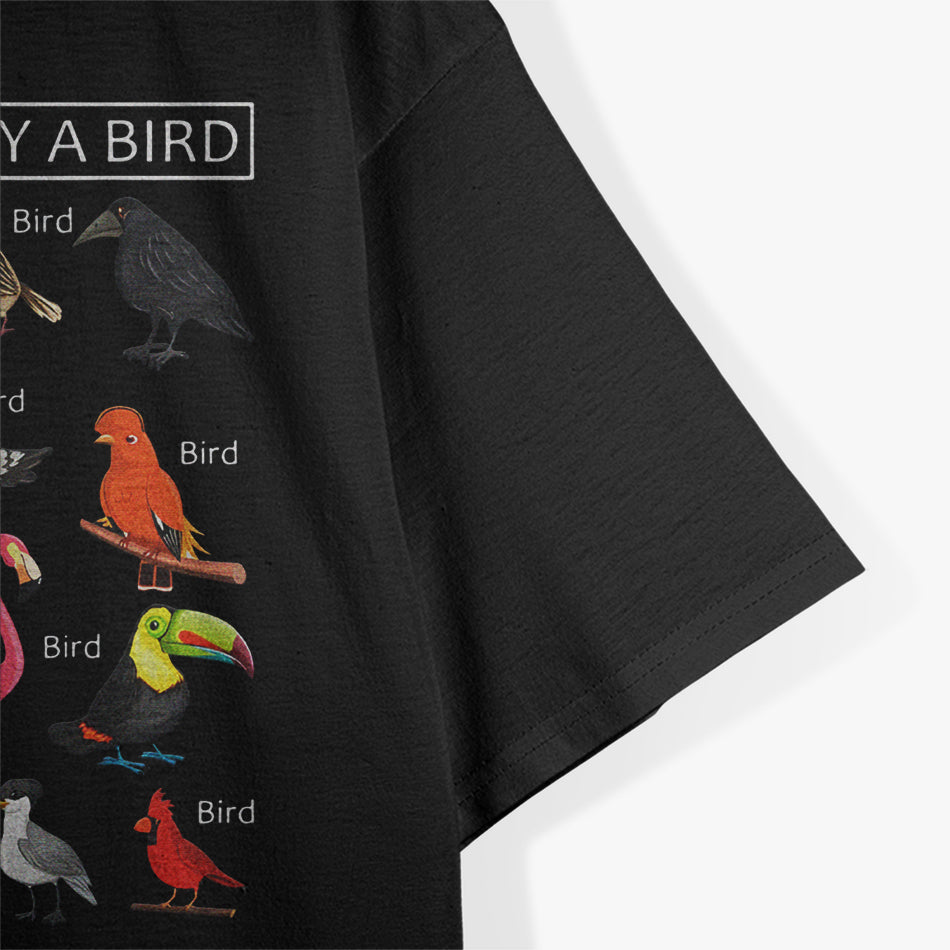 How To Identify A Bird | Bird Lover T-Shirt