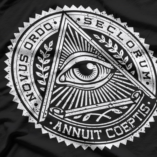 Illuminati Secret Novus Ordo Seclorum T-Shirt