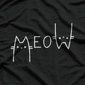 Cat Meow Graphic T-Shirt