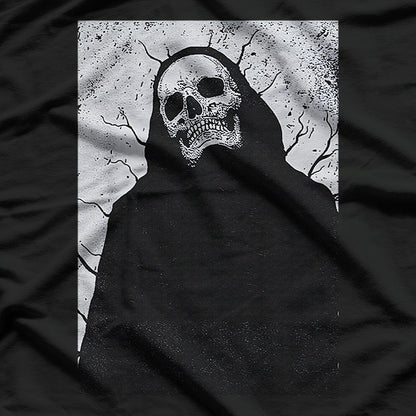 Occult Gothic Dark Unholy Witchcraft Skull for Emo and Goth Aesthetics T-Shirt