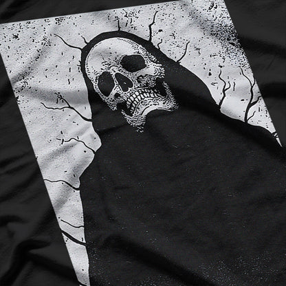 Occult Gothic Dark Unholy Witchcraft Skull for Emo and Goth Aesthetics T-Shirt