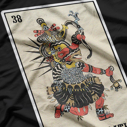 Quetzalcoatl Aztec God of Civilization - A Tribute to Mexico's Ancient Heritage T-Shirt