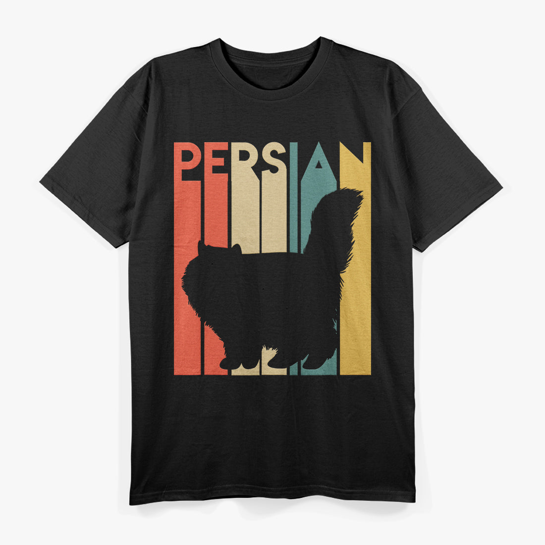 Persian Cat Retro T-Shirt