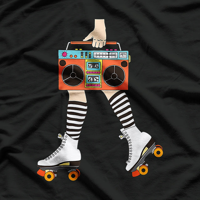 Roller Skating Retro Vintage Roller Skater T-Shirt