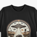 Roswell 1947: Vintage Alien Encounter T-Shirt