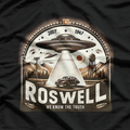 Roswell 1947: Vintage Alien Encounter T-Shirt
