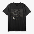 Think On These Things Philippians 4:8 A Bible Verse T-Shirt