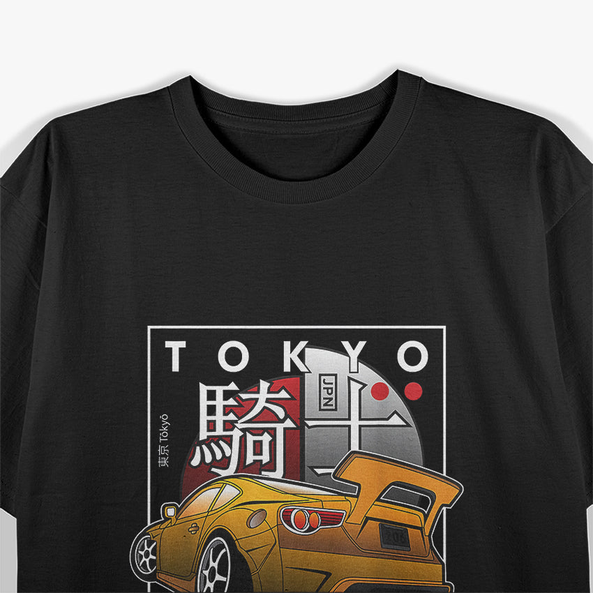 Tokyo Drag Racing Japanese Car T-Shirt