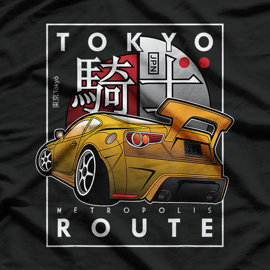 Tokyo Drag Racing Japanese Car T-Shirt