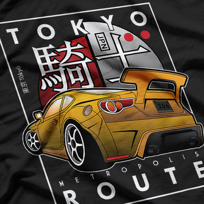 Tokyo Drag Racing Japanese Car T-Shirt