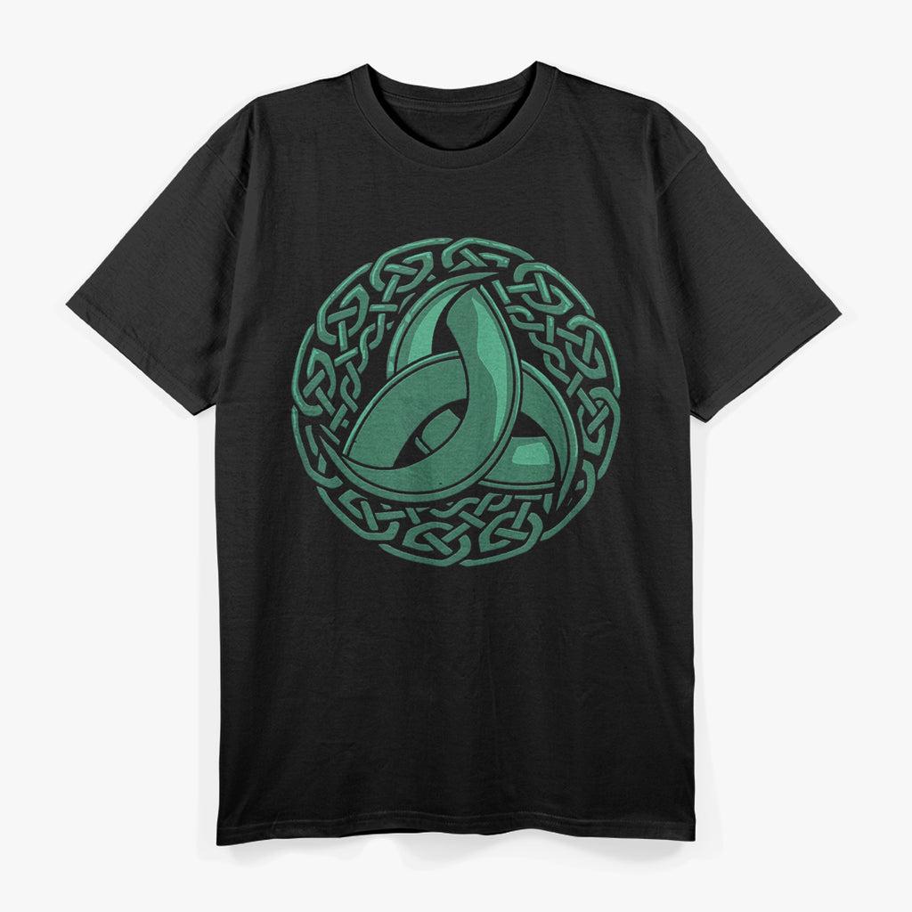 Viking Nordic Warrior: Valhalla and the Trinity Knot T-Shirt