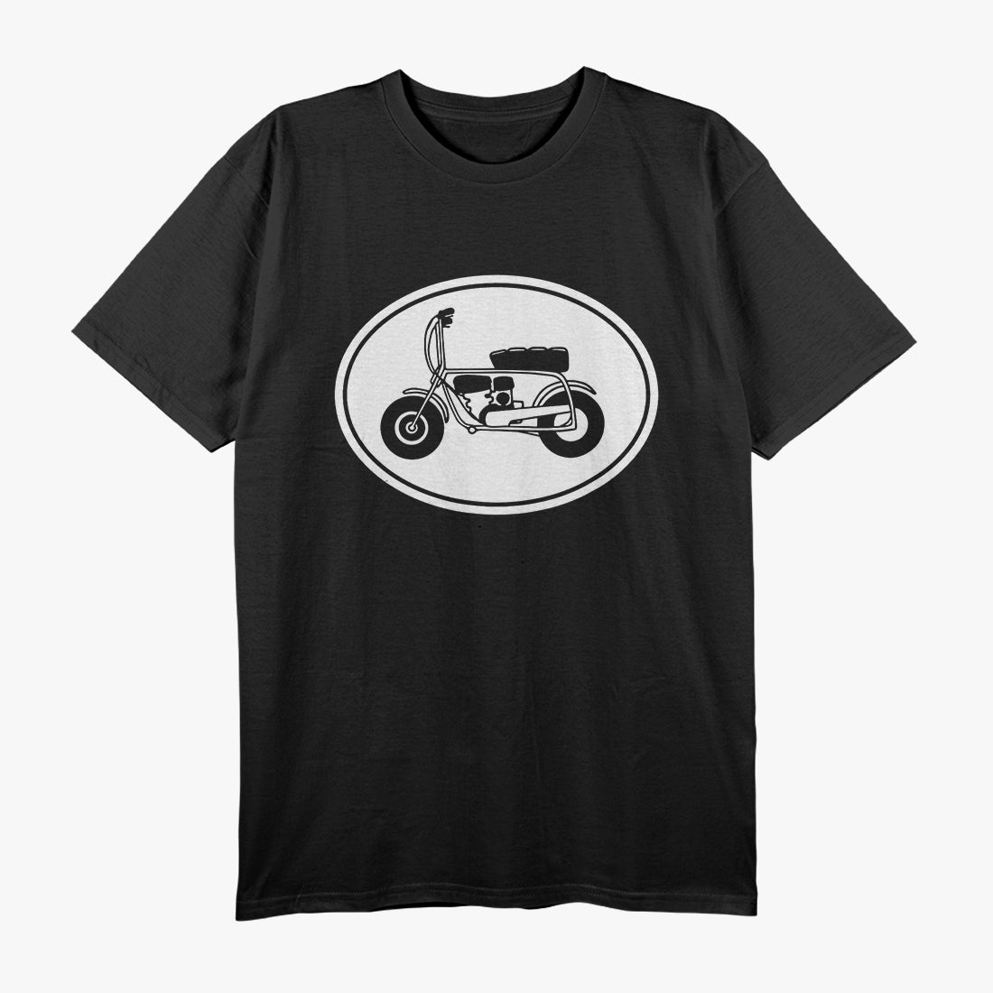 Vintage Mini Bike, Mini Bike Graphic, Biker Enthusiast T-Shirt