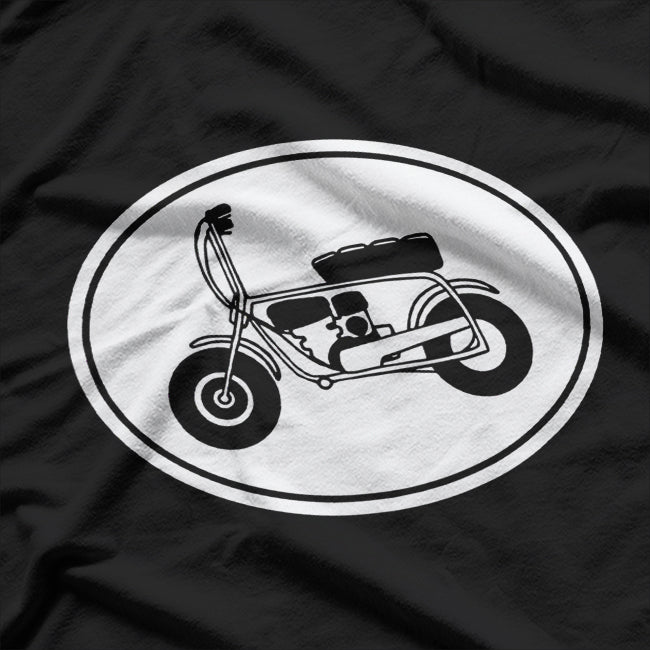 Vintage Mini Bike, Mini Bike Graphic, Biker Enthusiast T-Shirt