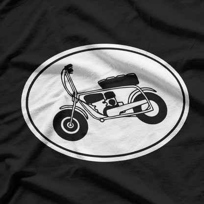 Vintage Mini Bike, Mini Bike Graphic, Biker Enthusiast T-Shirt