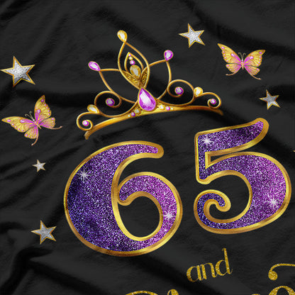 65 and Blessed 65 Years Old Birthday 65th Birthday T-Shirt