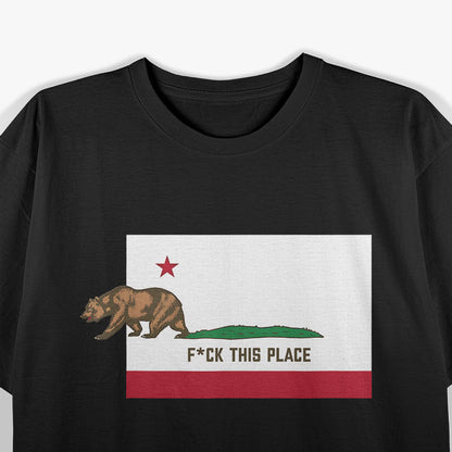 F this Place California Bear Essential T-Shirt