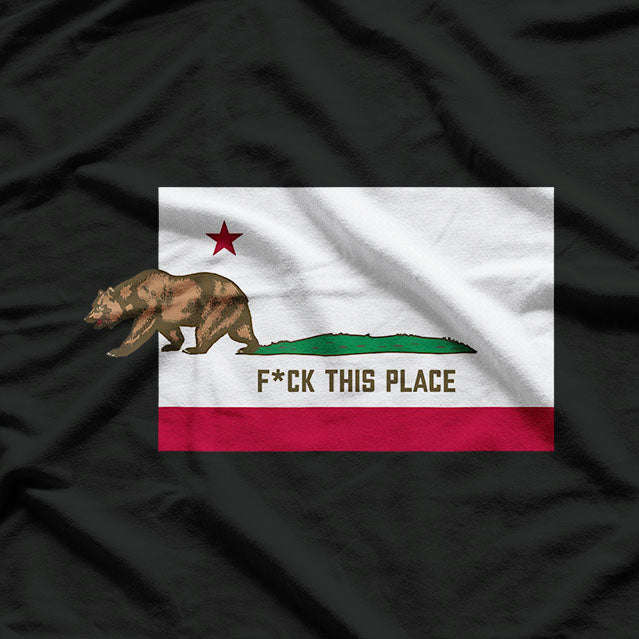 F this Place California Bear Essential T-Shirt