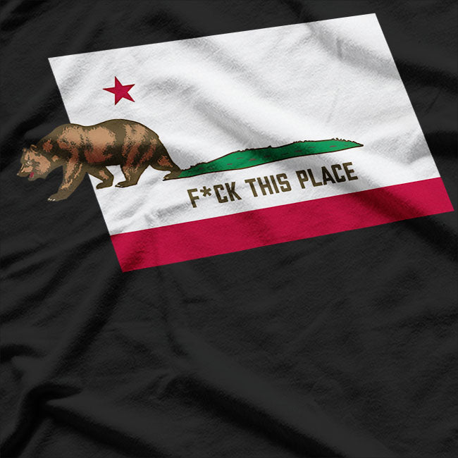 F this Place California Bear Essential T-Shirt