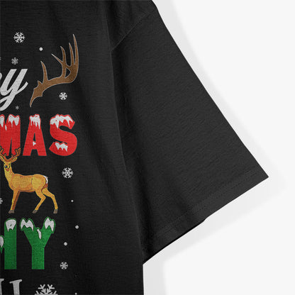 Merry Christmas You Filty Animal Ugly Graphic T-Shirt