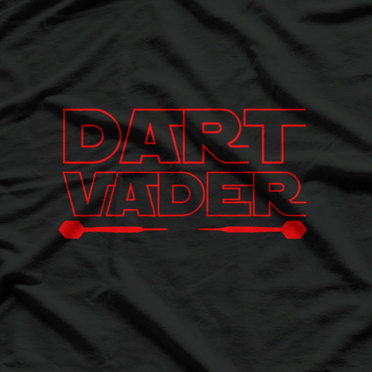 Dart Vader | 180 Darts Dart Player Gift | Darts T-Shirt