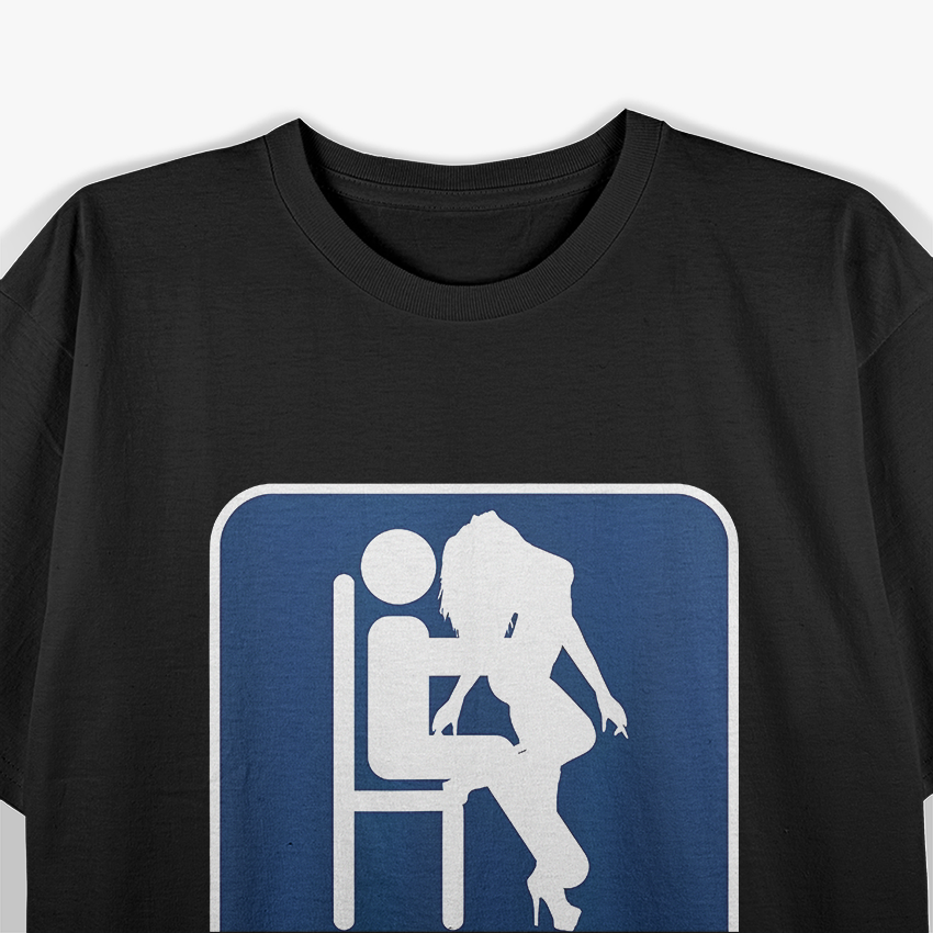 Funny Dirty Adult Humor Stripper Parking T-Shirt