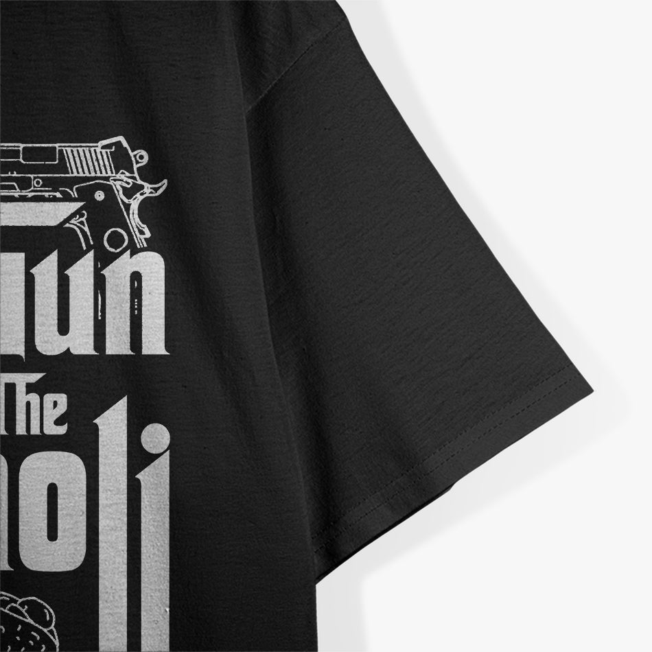 Leave The Gun Take The Cannoli Funny Italian Men Women Gifts T-Shirt
