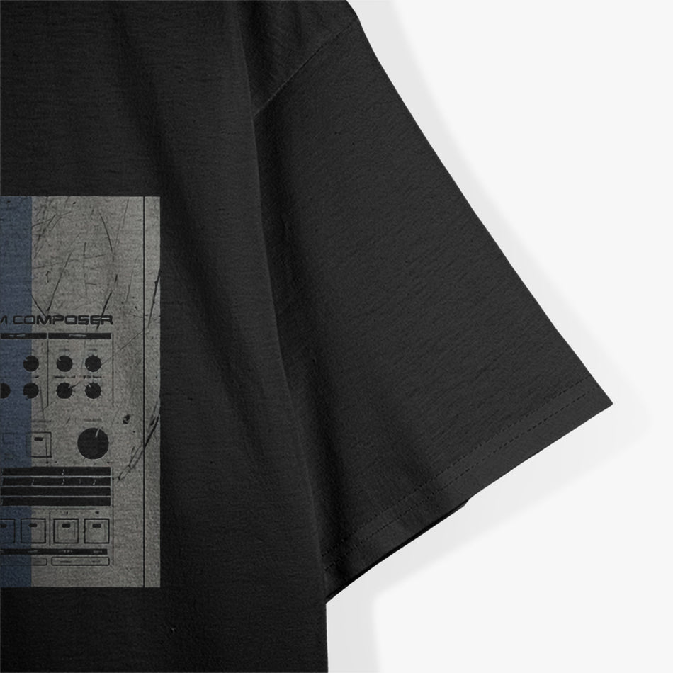 Analog Drum Machine - Retro Synth Vintage 909 T-Shirt