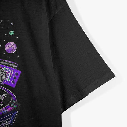 Astronaut Psychedelic Music DJ Psytrance Techno EDM Festival T-Shirt