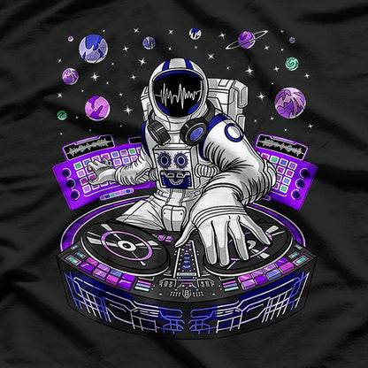 Astronaut Psychedelic Music DJ Psytrance Techno EDM Festival T-Shirt