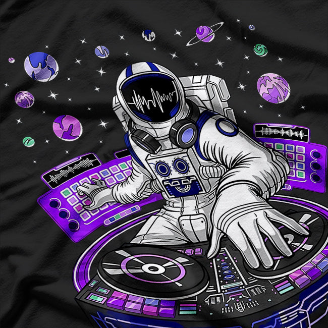 Astronaut Psychedelic Music DJ Psytrance Techno EDM Festival T-Shirt