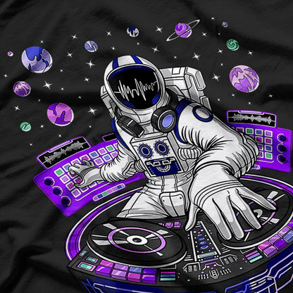 Astronaut Psychedelic Music DJ Psytrance Techno EDM Festival T-Shirt