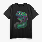 Quetzalcoatl The Feathered Serpent - Aztec God of Wisdom and Creation T-Shirt
