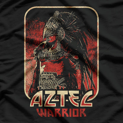 Aztec Warrior King Native Art of Mexicans and Mayans T-Shirt