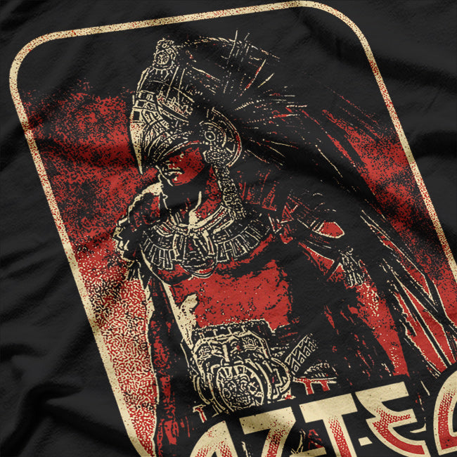 Aztec Warrior King Native Art of Mexicans and Mayans T-Shirt