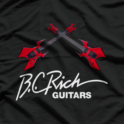 BC Rich Guitars Red T-Shirt