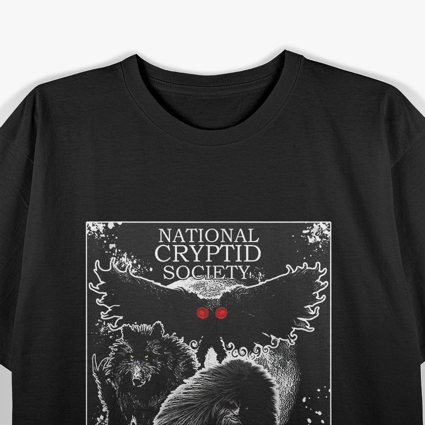 Bigfoot, Dogman, Mothman - National Cryptid Society Legends T-Shirt