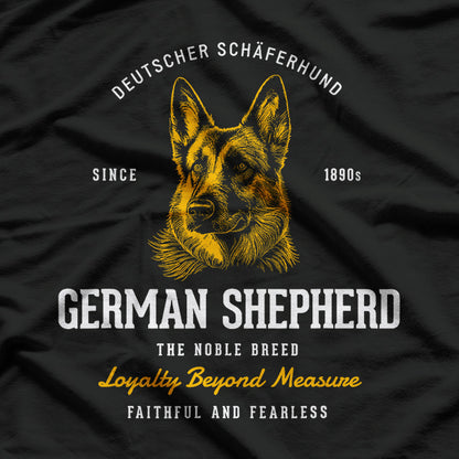 Vintage Styled Retro German Shepherd T-Shirt