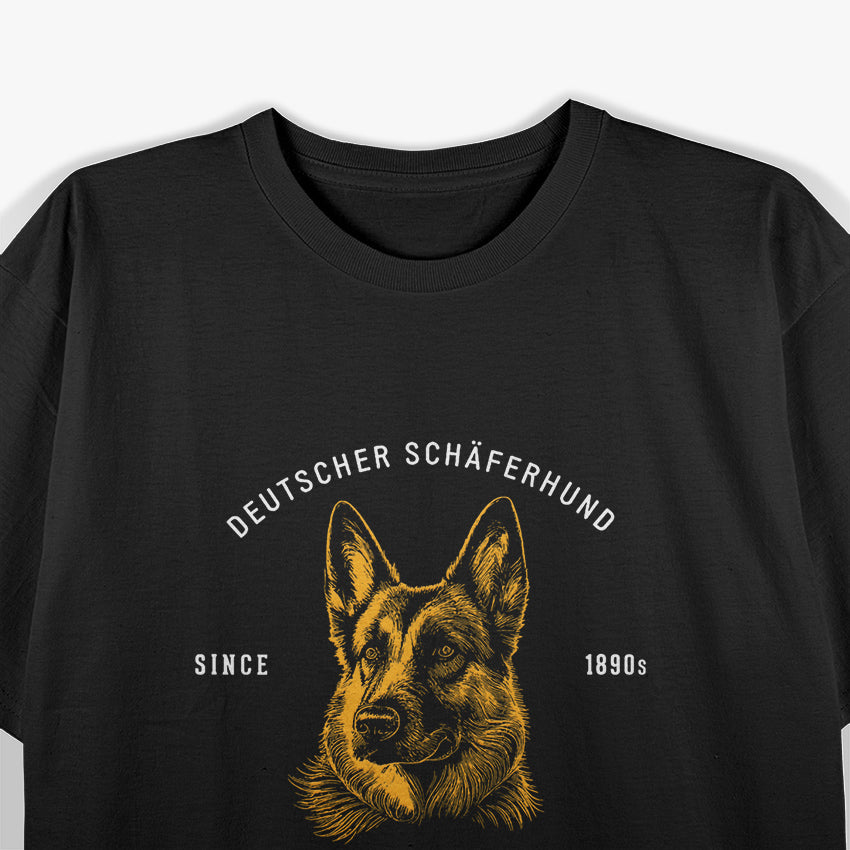 Vintage Styled Retro German Shepherd T-Shirt